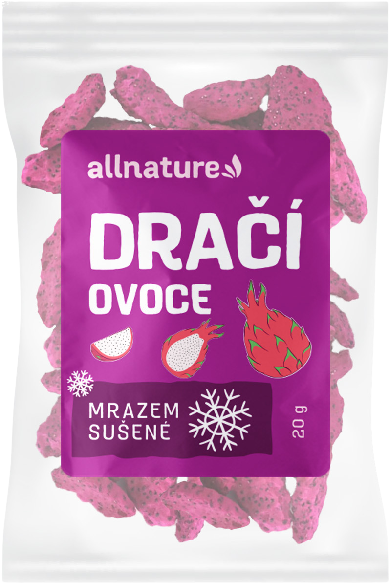 Allnature Dračí ovoce sušené mrazem 20 g