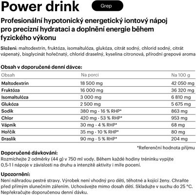 Flow Power drink grep 860 g