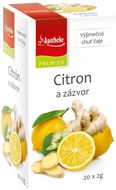 Apotheke Citron + zázvor s lípou 20 x 2 g