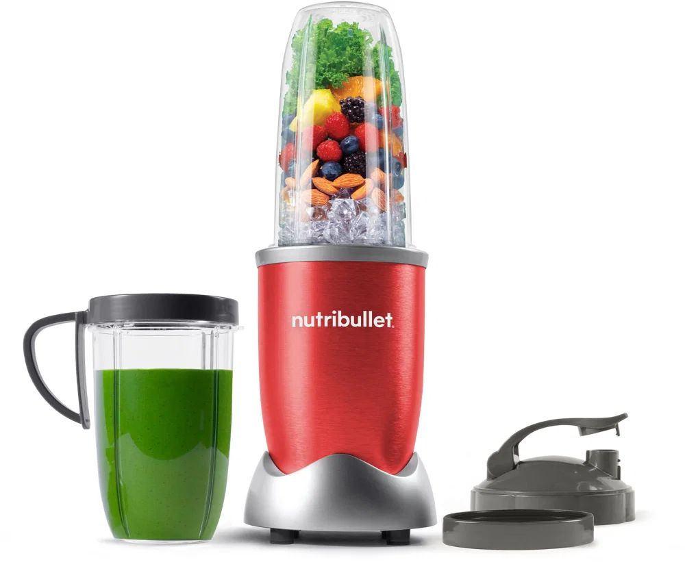 Nutribullet Pro NB907R 900 W, červený