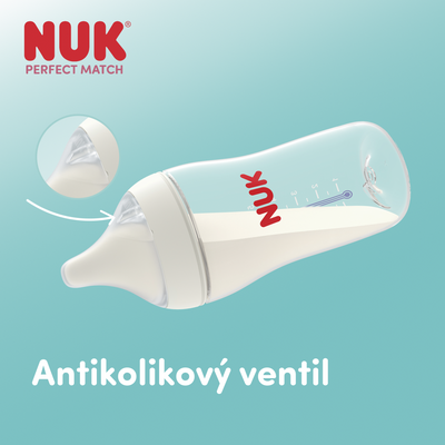 Nuk Savička Perfect Match vel. FLOW (6+m), 2 ks