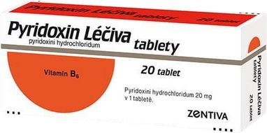 Pyridoxin Léčiva 20 mg 20 tablet