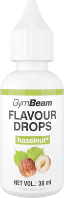 GymBeam Flavor Drops hazelnut 30 ml