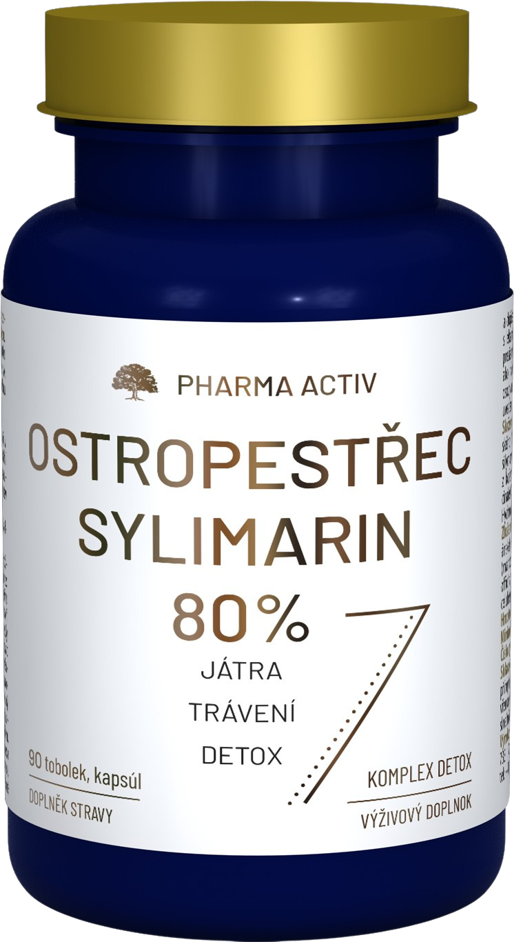 Pharma Activ Ostropestřec Sylimarin 80% 90 tobolek