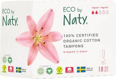 Eco by Naty Dámské tampóny regular 18 ks