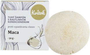 Kvitok Tuhý šampon s kondicionérem Maca XXL 50 g
