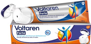 Voltaren Forte 20 mg/g gel proti bolesti 150 g
