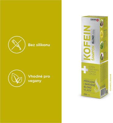 Cemio Kofeinový šampon Blond 250 ml