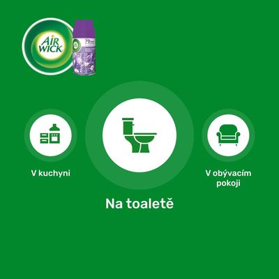 Airwick Náplň do automatického difuzéru Freshmatic Levandule 250 ml