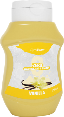GymBeam Bezkalorický sirup vanilka 350 ml