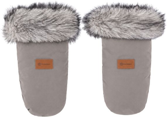 Petite&Mars Set zimní fusak Arctic 4v1 + rukavice na kočárek Fjora Mocha Mousse