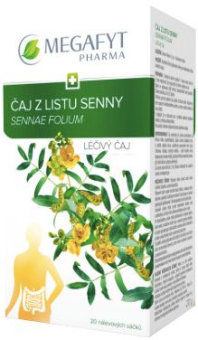 Megafyt Čaj z listu senny 20 ks