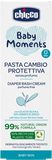 Chicco Krém na dětský zadeček Baby Moments bez parfému s 99% přírodních složek, 0m+ 100 ml
