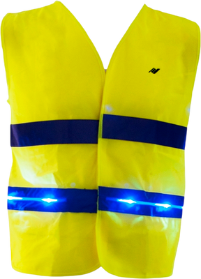 Rucanor Running Vest LED sportovní bezpečnostní vesta, Velikost: M 1 ks