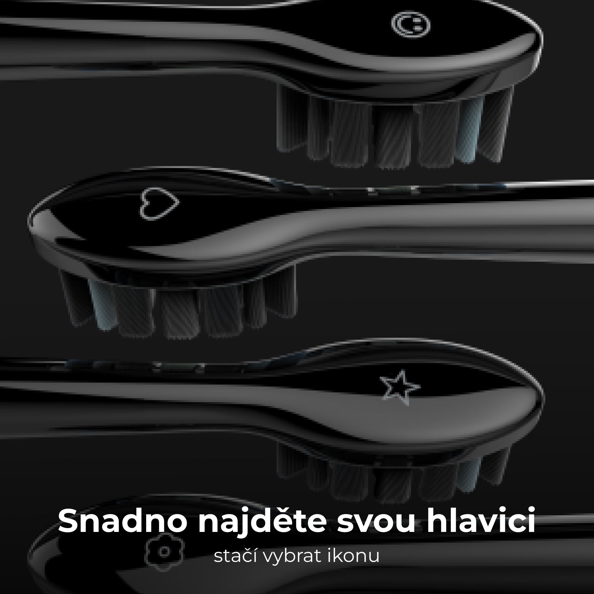 Aeno Elektrický kartáček DB4 černý