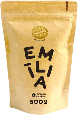 Zlaté Zrnko Zrnková káva Emilia 500 g