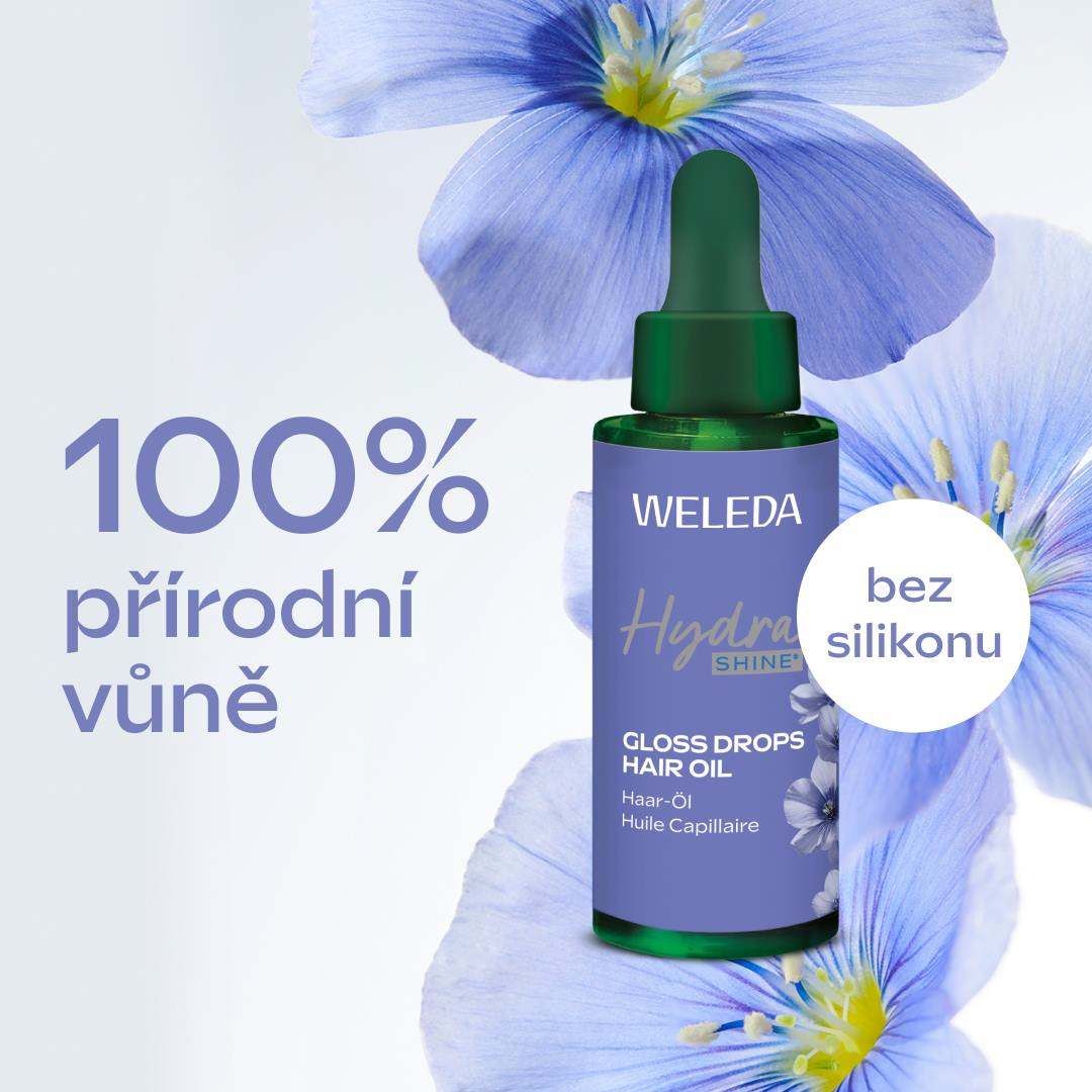 Weleda vlasový olej Hydrashine 30 ml