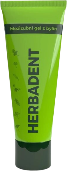 Herbadent Bylinný mezizubní gel na dásně 25 g