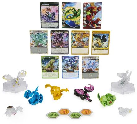 Spin Master Bakugan Multibalení s exkluzivními svítícími Bakugany S4