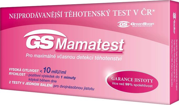 GS Mamatest 10 Těhotenský test 2 ks