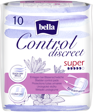 Bella Lady Control Discreet Super urologické vložky 10 ks