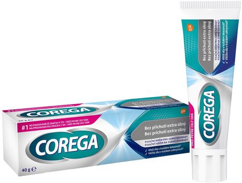 Corega Fixační krém bez příchuti extra silný 40 g