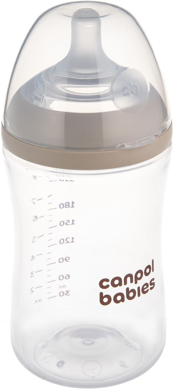 Canpol babies Lahev antikoliková Natural Shape 260 ml