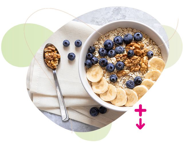 mixit, oříšky, ovoce, müsli, kaše, snídaně