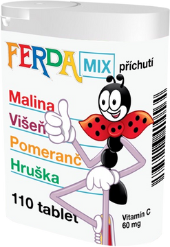 Ferda Mix Vitamín C 60mg 110 tablet
