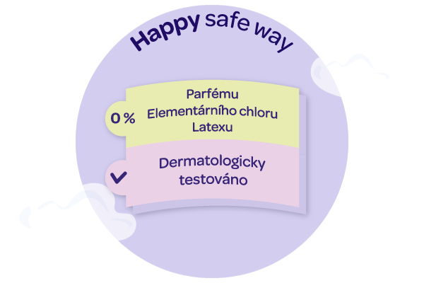 Bella happy, jednorázové plenky, Technologie Air Flow, bez parfemu, bez latexu