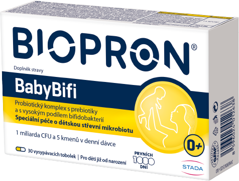 Biopron Walmark LAKTOBACILY Baby BiFi+ 30 tobolek