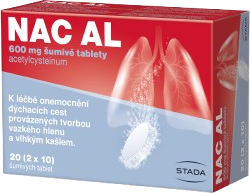 Nac AL 600 mg 20 šumivých tablet