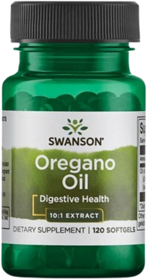 Swanson Oregano oil 150mg, 120 kapslí