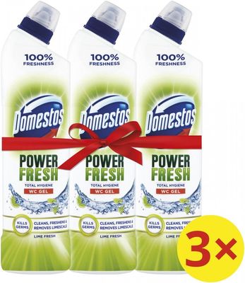 Domestos WC Lime Fresh 3 x 700 ml