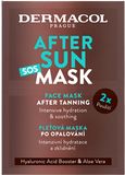 Dermacol AFTER SUN Pleťová maska po opalování 2 x 8 ml