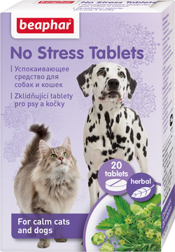 Beaphar Tablety pro psy a kočky No stress 20 tablet
