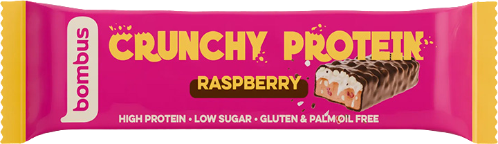 Bombus Crunchy Maliny 50 g