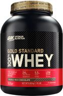 Optimum Nutrition 100% Whey Gold Standard, lahodná jahoda 2270 g