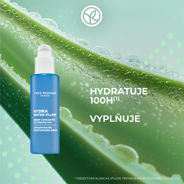 Yves Rocher Hydra Water-Plump, Intenzivní hydratační péče 75 ml