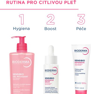 Bioderma Sensibio Gel moussant čistící pěnivý gel 500 ml