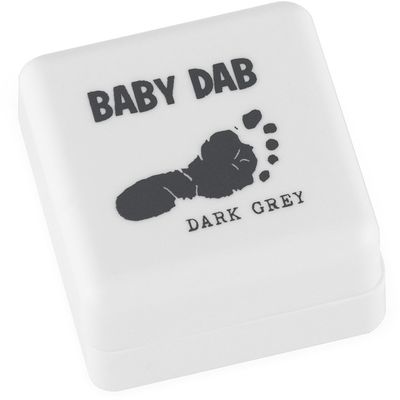 Baby Dab Barva na dětské otisky - šedá