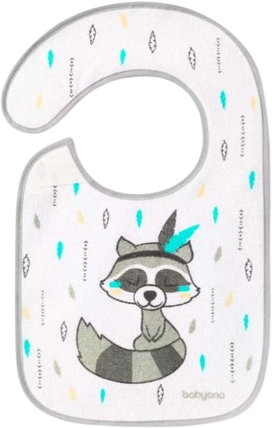 BabyOno Bryndák Froté, střední, voděodolný medvídek 6m+