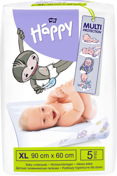 Bella Happy dětské hygienické podložky 5 ks