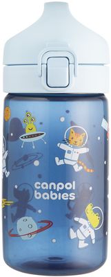 Canpol babies Lahev pro děti JUNIOR modrá 400 ml
