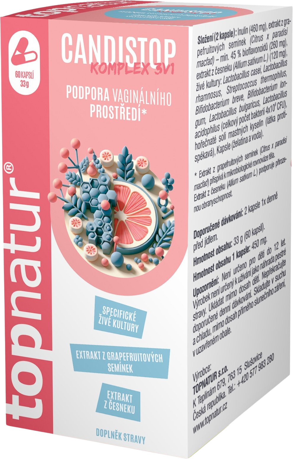 Topnatur Candistop 60 kapslí