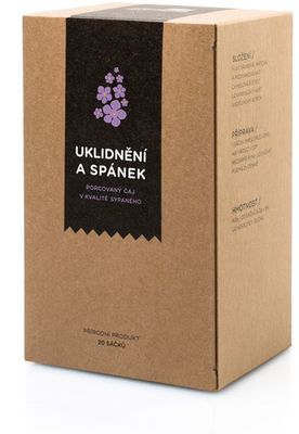 Bylinný čaj Uklidnění a spánek 20 x 2 g
