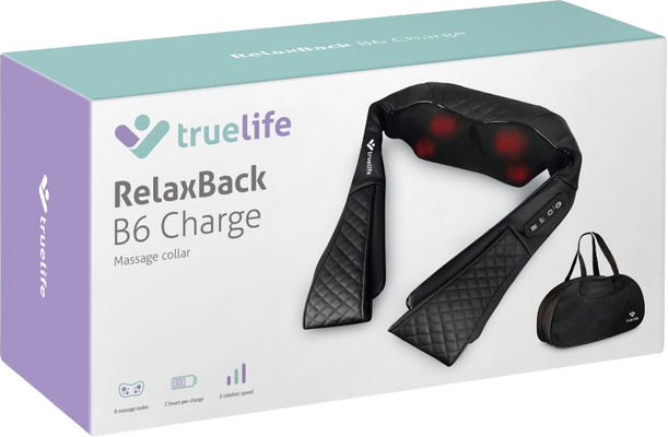TrueLife RelaxBack B6 Charge, Masážní přístroj
