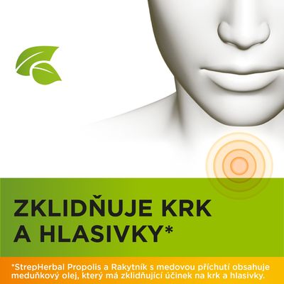 StrepHerbal Propolis a Rakytník 24 ks