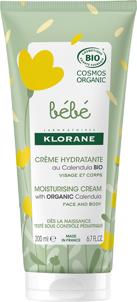 Klorane BÉBÉ Hydratační krém s Bio měsíčkem 200 ml