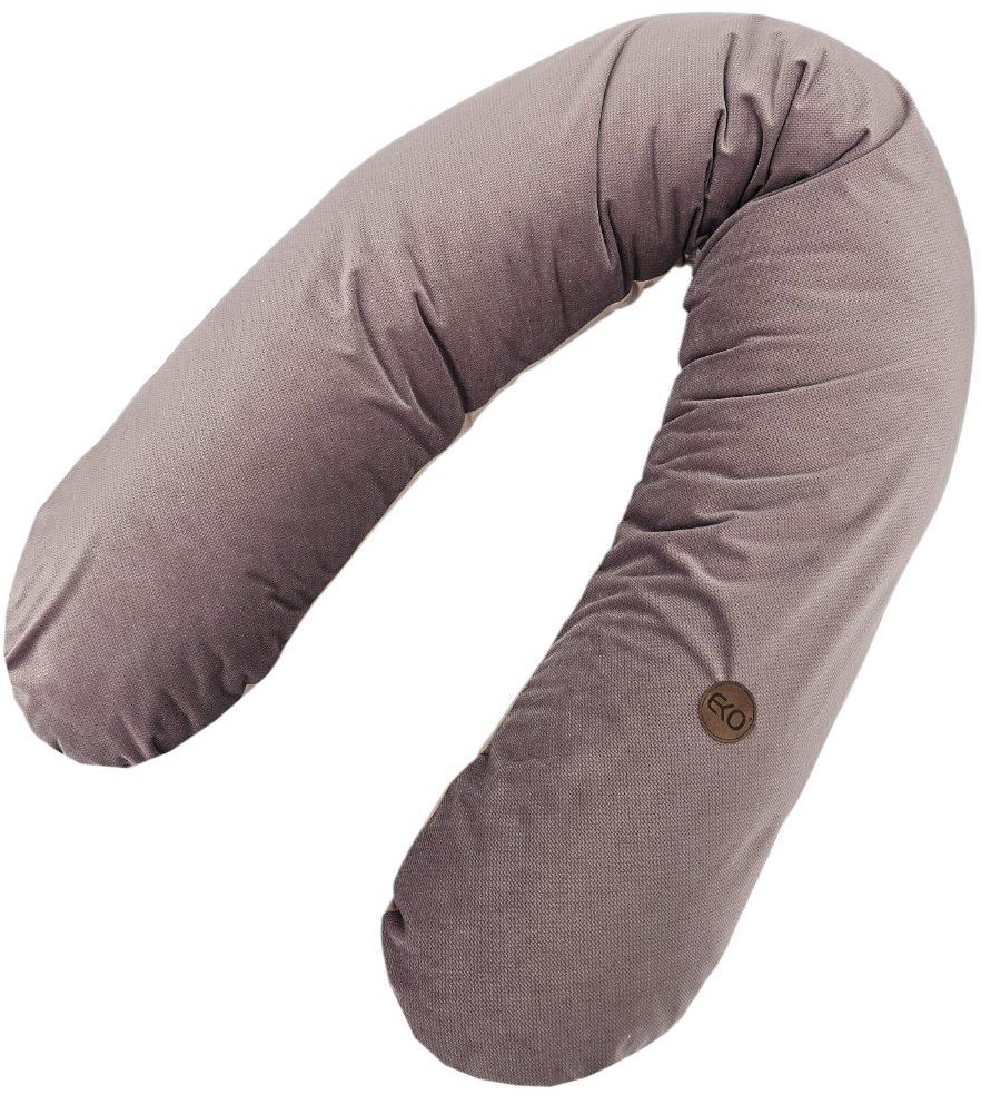 Eko Polštář ke kojení bavlněný Velvet Dark Pink 180 cm